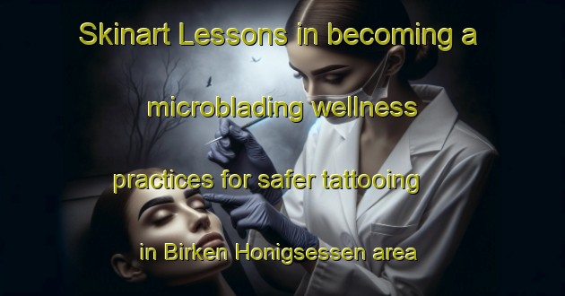 Skinart Lessons in becoming a microblading wellness practices for safer tattooing in Birken Honigsessen area | MicrobladingTraining | MicrobladingClasses | SkinartTraining-Germany