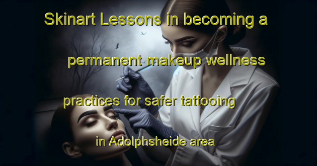 Skinart Lessons in becoming a permanent makeup wellness practices for safer tattooing in Adolphsheide area | PermanentmakeupTraining | PermanentmakeupClasses | SkinartTraining-Germany