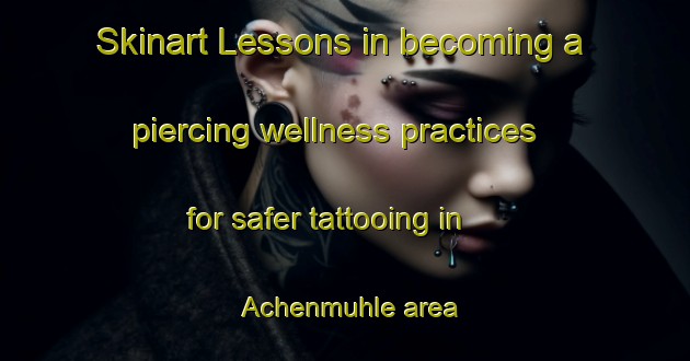 Skinart Lessons in becoming a piercing wellness practices for safer tattooing in Achenmuhle area | PiercingTraining | PiercingClasses | SkinartTraining-Germany