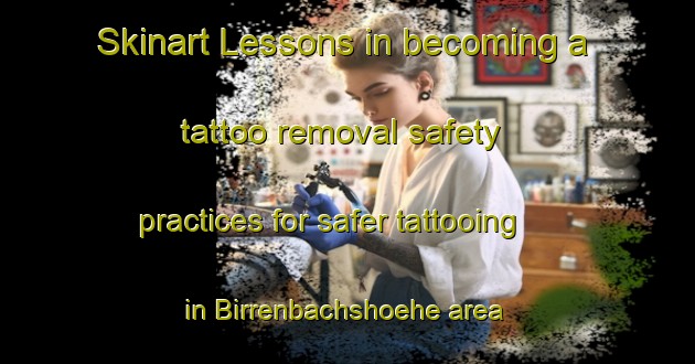 Skinart Lessons in becoming a tattoo removal safety practices for safer tattooing in Birrenbachshoehe area | RemovalTraining | RemovalClasses | SkinartTraining-Germany