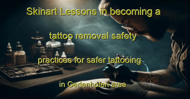 Skinart Lessons in becoming a tattoo removal safety practices for safer tattooing in Gerlenhofen area | RemovalTraining | RemovalClasses | SkinartTraining-Germany