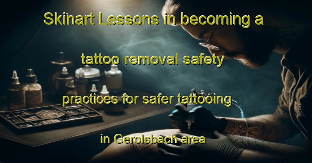 Skinart Lessons in becoming a tattoo removal safety practices for safer tattooing in Gerolsbach area | RemovalTraining | RemovalClasses | SkinartTraining-Germany
