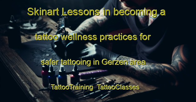 Skinart Lessons in becoming a tattoo wellness practices for safer tattooing in Gerzen area | TattooTraining | TattooClasses | SkinartTraining-Germany
