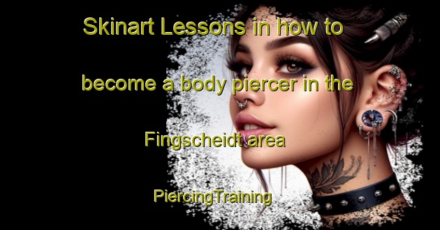 Skinart Lessons in how to become a body piercer in the Fingscheidt area | PiercingTraining | PiercingClasses | SkinartTraining-Germany