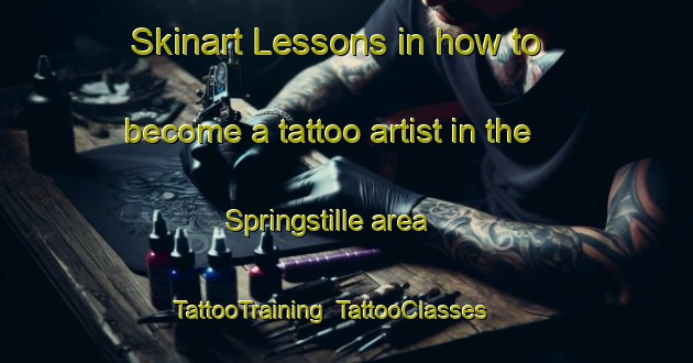 Skinart Lessons in how to become a tattoo artist in the Springstille area | TattooTraining | TattooClasses | SkinartTraining-Germany