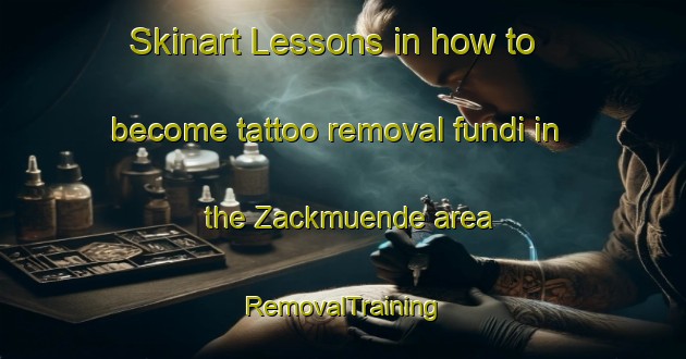 Skinart Lessons in how to become tattoo removal fundi in the Zackmuende area | RemovalTraining | RemovalClasses | SkinartTraining-Germany