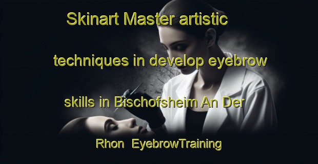 Skinart Master artistic techniques in develop eyebrow skills in Bischofsheim An Der Rhon | EyebrowTraining | EyebrowClasses | SkinartTraining-Germany