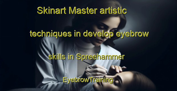 Skinart Master artistic techniques in develop eyebrow skills in Spreehammer | EyebrowTraining | EyebrowClasses | SkinartTraining-Germany