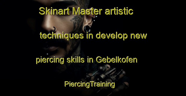Skinart Master artistic techniques in develop new piercing skills in Gebelkofen | PiercingTraining | PiercingClasses | SkinartTraining-Germany