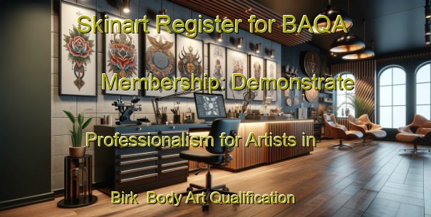 Skinart Register for BAQA Membership: Demonstrate Professionalism for Artists in Birk | Body Art Qualification Authority | BAQA-Germany