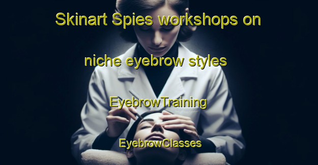 Skinart Spies workshops on niche eyebrow styles | EyebrowTraining | EyebrowClasses | SkinartTraining-Germany