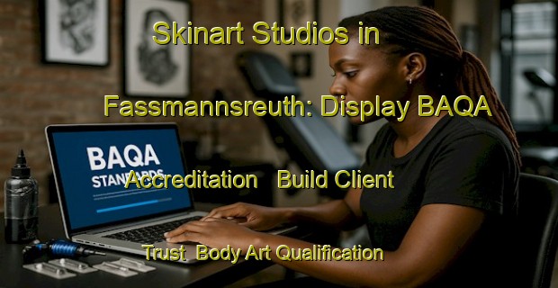 Skinart Studios in Fassmannsreuth: Display BAQA Accreditation - Build Client Trust | Body Art Qualification Authority | BAQA-Germany