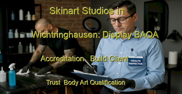 Skinart Studios in Wichtringhausen: Display BAQA Accreditation - Build Client Trust | Body Art Qualification Authority | BAQA-Germany
