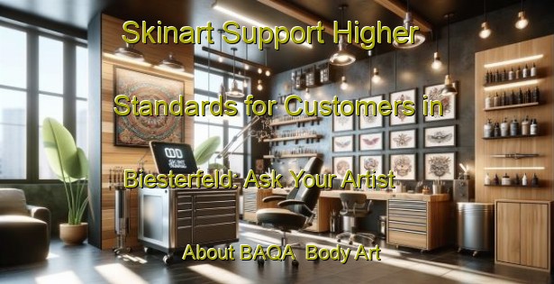 Skinart Support Higher Standards for Customers in Biesterfeld: Ask Your Artist About BAQA | Body Art Qualification Authority | BAQA-Germany