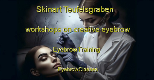 Skinart Teufelsgraben workshops on creative eyebrow | EyebrowTraining | EyebrowClasses | SkinartTraining-Germany