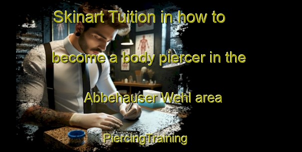 Skinart Tuition in how to become a body piercer in the Abbehauser Wehl area | PiercingTraining | PiercingClasses | SkinartTraining-Germany