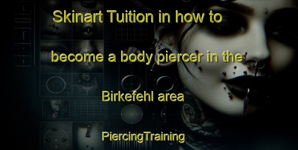 Skinart Tuition in how to become a body piercer in the Birkefehl area | PiercingTraining | PiercingClasses | SkinartTraining-Germany