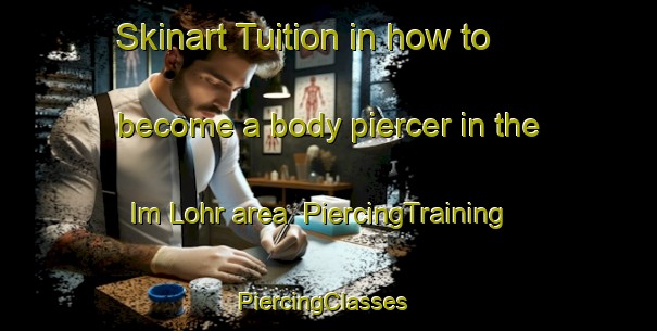 Skinart Tuition in how to become a body piercer in the Im Lohr area | PiercingTraining | PiercingClasses | SkinartTraining-Germany