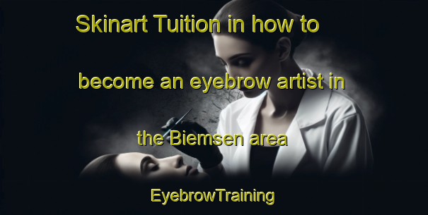 Skinart Tuition in how to become an eyebrow artist in the Biemsen area | EyebrowTraining | EyebrowClasses | SkinartTraining-Germany