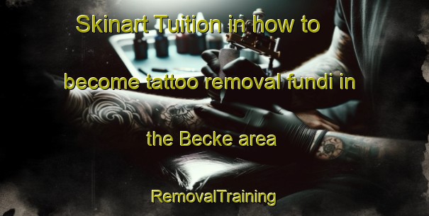 Skinart Tuition in how to become tattoo removal fundi in the Becke area | RemovalTraining | RemovalClasses | SkinartTraining-Germany